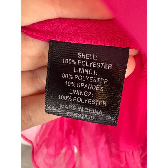 NBD Lerry Gown Strapless Ruffle Party Statement Evening Cocktail Party Gala S - Picture 8 of 12